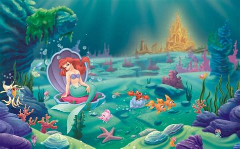 The Little Mermaid Wallpapers Wallpaper Cave