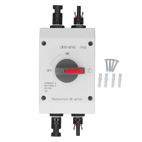 Photovoltaic Isolator Solar Switch 1200v 32a Dc Isolator Solar Switch