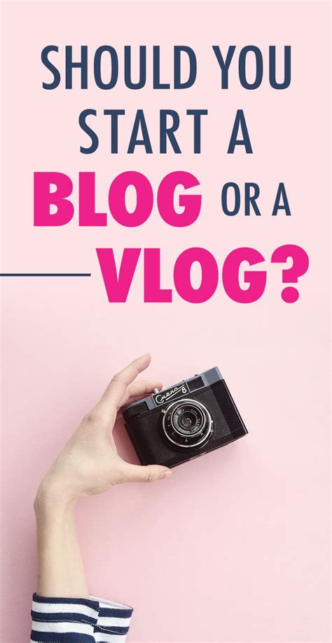 Should You Start A Blog Or A Vlog Blogging Vs Youtube Blogging Vs