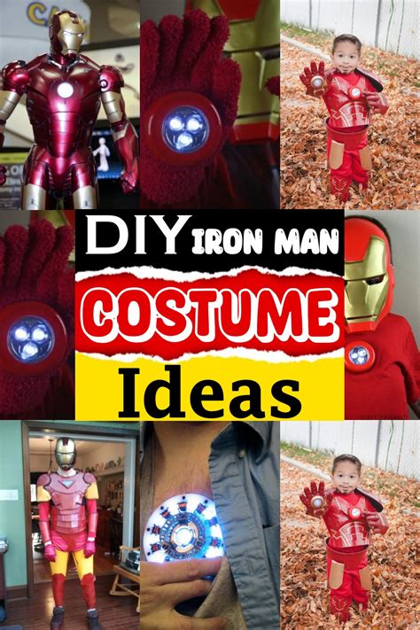 Diy Iron Man Costume Ideas For Marvel Fans Diyncrafty