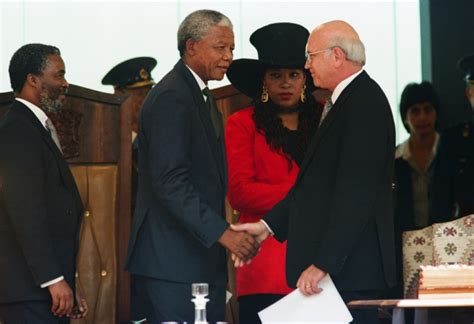 Mandela V De Klerk Relationship Of Strained Grace With Nobel Prize