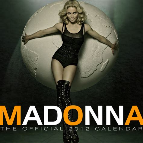 Madonna News Madonna 2012 Calendar Cover Art Revealed