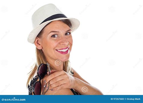 Young Woman Having Fun Stock Photo Image Of Happy Attractive 97267682