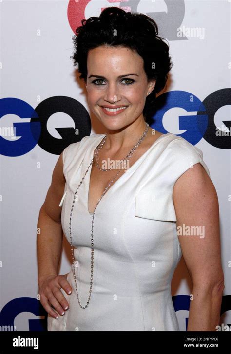 Actress Carla Gugino Arrives To The 12th Annual Gq Men Of The Year
