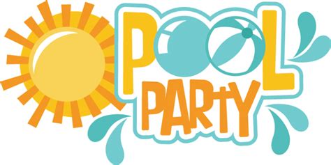 Pool Party Clip Art