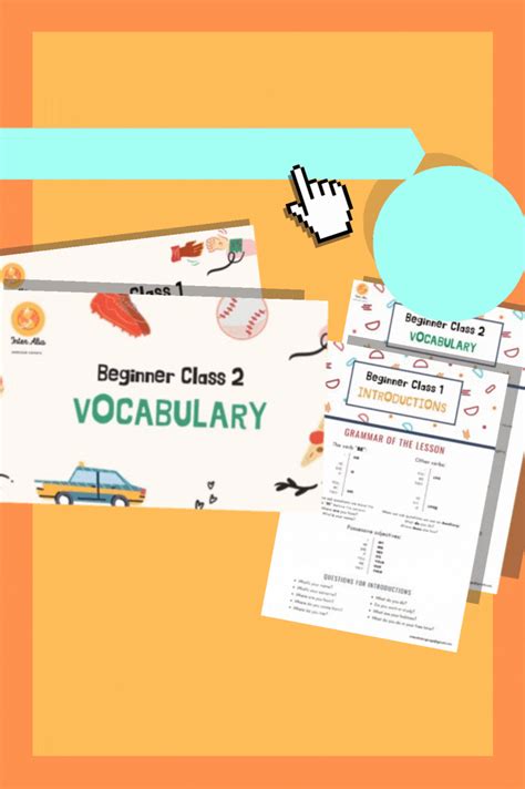 2 Class Bundle Personal Introductions Vocabulary Esl Tefl Efl
