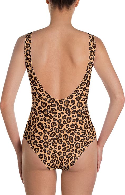 Leopard Skin Swimsuit One Piece Sporty Chimp Legging Workout Gear And More