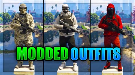 Top 3 Best Tryhard And Rng Modded Outfits In Gta 5 After Patch 140