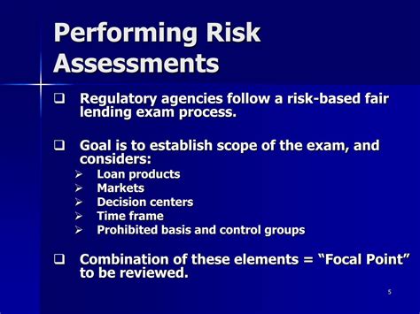 Every regulator has a slightly different approach to risk assessments, so make sure that you know how your regulatory agency approaches them. Sample Fair Lending Risk Assessment - bootleg-remix