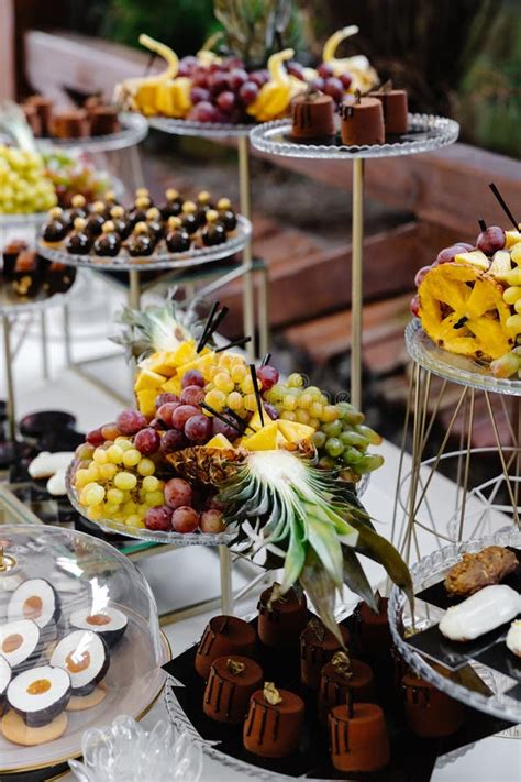 Wedding Fruit And Cakes Table Fruits For The Holidays Delicious