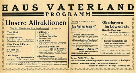 Limited rights for specific editorial clients in germany.) deutschland, berlin, potsdamer platz: Haus Vaterland