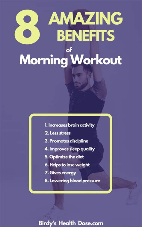 8 Amazing Benefits Of Morning Workout In 2021 Benefits Of Morning