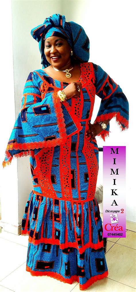 Model ensemble pagne avec dentelle. Épinglé sur mimika chic en pagne
