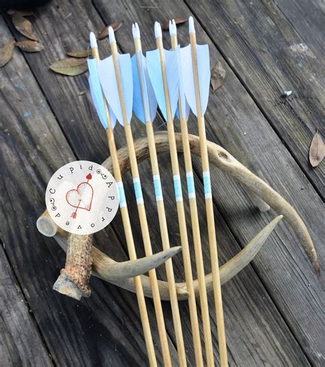 Archery Arrows Port Orford Cedar Arrows Teal And White Etsy In 2021