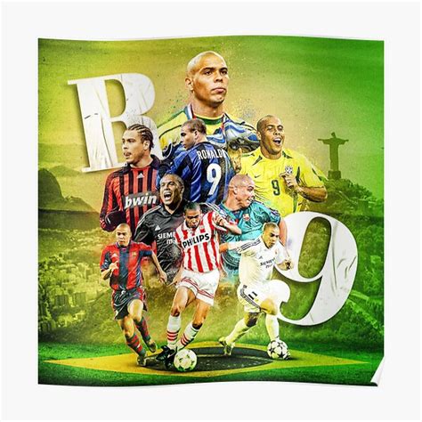 Wallpaper Ronaldo Nazario Brazil Poster For Sale By Jajajana80