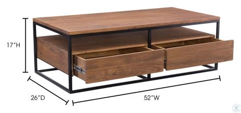 Stream coffee table inspiration furniture vancouver bc. Vancouver Light Brown Coffee Table from Moes Home ...
