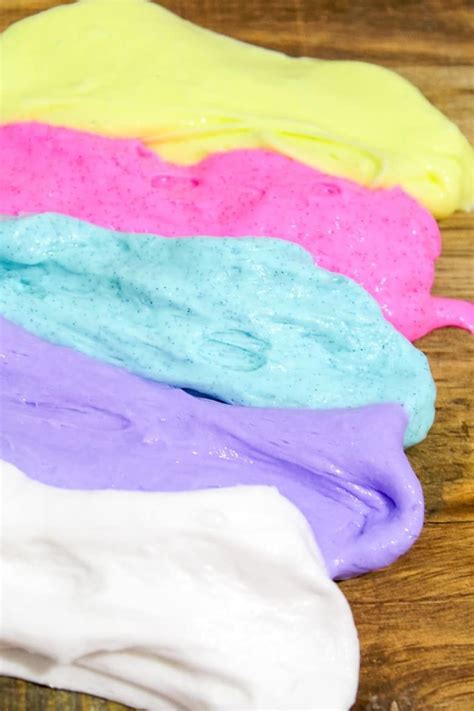 How To Make Beautiful Glittery And Fluffy Unicorn Slime Borax Free