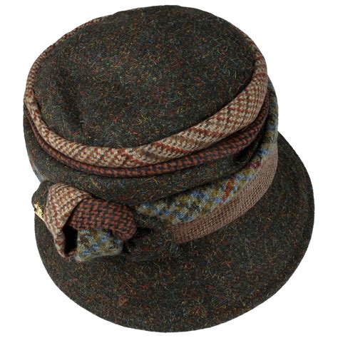 Harris Tweed Women´s Cashmere Hat By Lierys Gold 16595