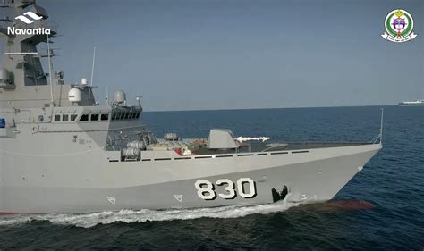 Navantia Delivers Corvette Al Diriyah 830 To Royal Saudi Naval Forces