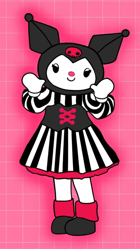 i love kuromi so much 😍 hope you enjoy this drawing that i made of her r sanrio