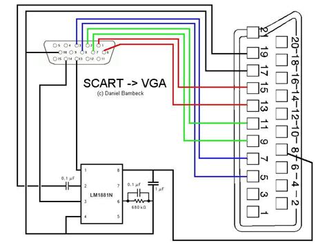 There are 4 suppliers who sells vga to rca wiring diagram on alibaba.com, mainly located in asia. Scart 2 VGA | Vga, Vga connector, Electronics circuit