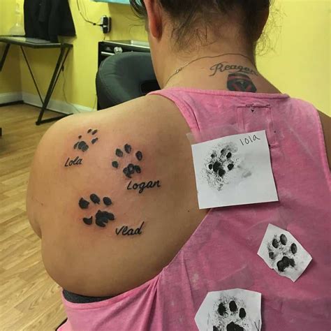 Top Best Cat Paw Print Tattoo Ideas Inspiration Guide