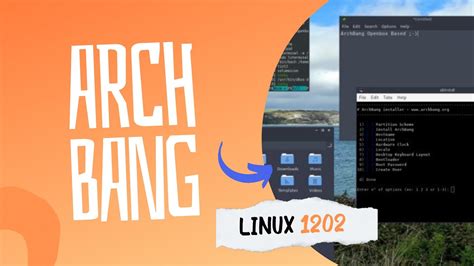 Arch Linux Without Installation Archbang Linux 1202 Youtube