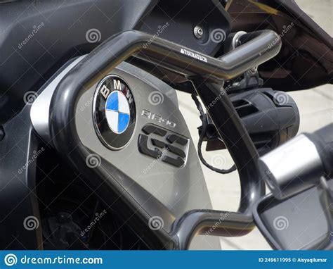 Bmw Motorcycle And Brand Logos On The Motorcycle Editorial Image