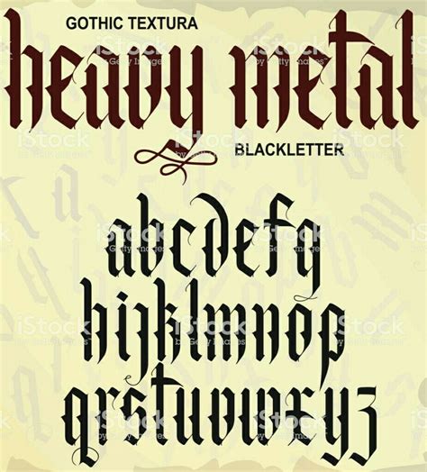 Pin By Bri Bear On Gothic Fonts Blackletters And Styles And Variations