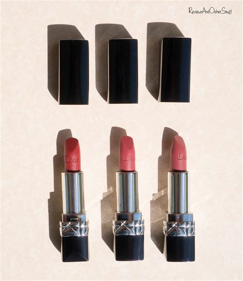 Dior Rouge Dior Matte Lipsticks Review