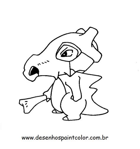 You can now print this beautiful 104 cubone pokemon coloring page or color online for free. DESENHO DO POKÉMON , CUBONE PARA IMPRIMIR E COLORIR ...