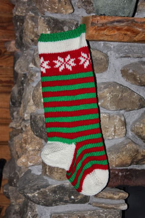 Last christmas i decided that i would take on the project of knitting christmas stockings for our family. The Cabin Countess : My Basic Pattern for Knitting a ...