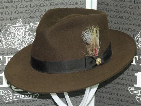 Stetson Chatham Fur Felt Fedora Hat One 2 Mini Ranch