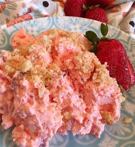 Strawberry Pineapple Fluff Jello Salad Norines Nest