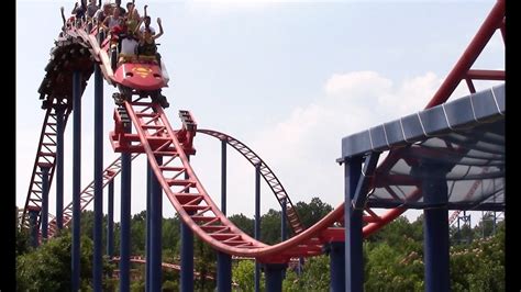 Superman Ride Of Steel Off Ride Six Flags America Hd 60fps Youtube