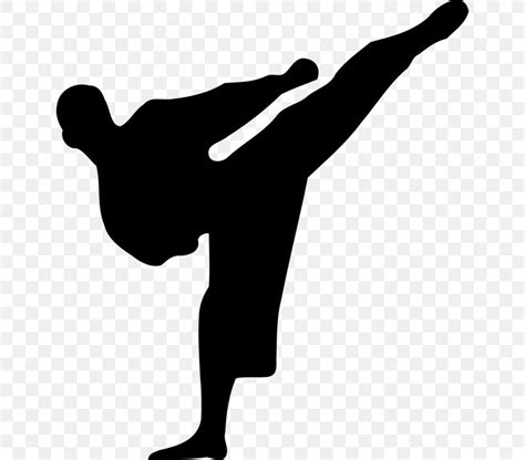 Karate Silhouette Martial Arts Clip Art Png 644x720px