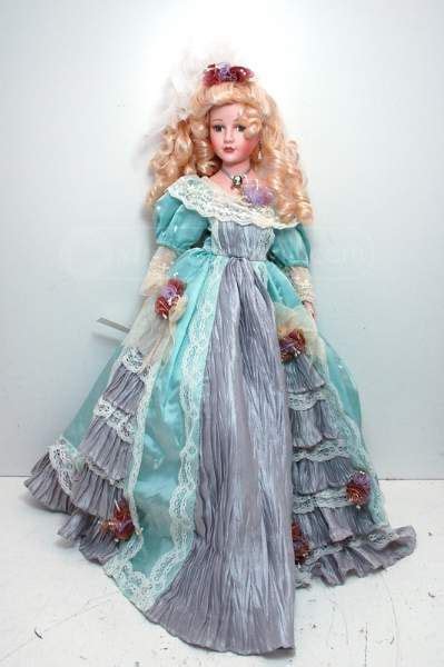 Anastasia Porcelain Doll With Blonde 22