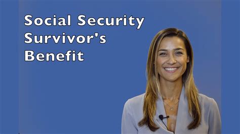 Social Security Survivors Benefit Youtube