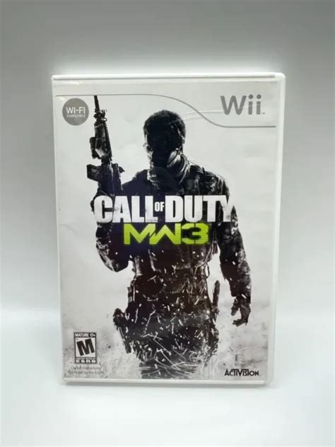Call Of Duty Modern Warfare 3 Nintendo Wii Complete Tested Free