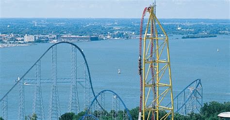 Top Thrill Dragster Cedar Point Sandusky Ohio Americas Best