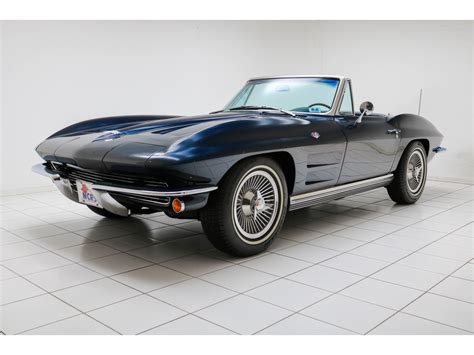 Chevrolet Corvette C2 Sting Ray Convertible Daytona Blue 1964 Occasion