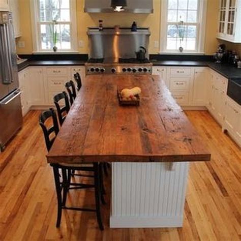 44 Awesome Rustic Kitchen Island Design Ideas Pimphomee