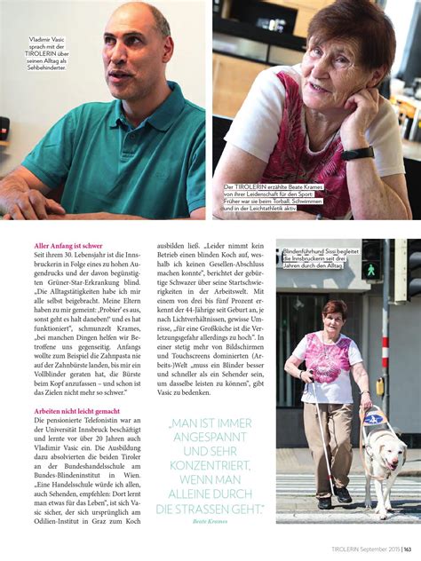 Du bleibst nie stehen, dir ist nie langweilig. Tirolerin september15 gesamt by Bundesländerinnen - Issuu