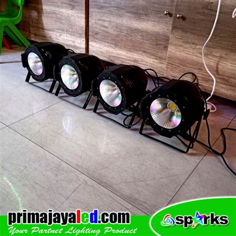 Jual Paket 4 Lampu Led Fresnel Cob 100 Watt Shopee Indonesia