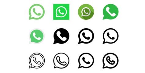 40 Whatsapp Icons Logo Vector Free Download