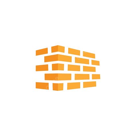 Brick Wall Logo Vector Bricks Building Interior Vector Bricks