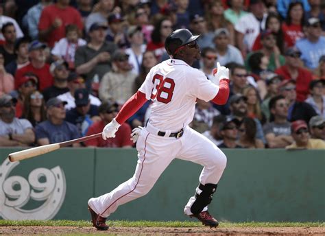 Boston Red Sox Outfielder Rusney Castillo S Home Run Provides Reminder