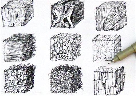 The Elements Of Art Ink Pen Drawings Texture Drawing Ink Drawing