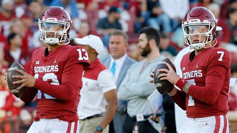 Oklahoma Qb Caleb Williams Discusses Relationship With Spencer Rattler