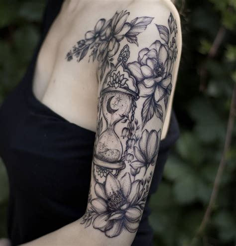 34 Amazing Unique Sleeve Tattoo Ideas For Woman Half Sleeve Tattoo